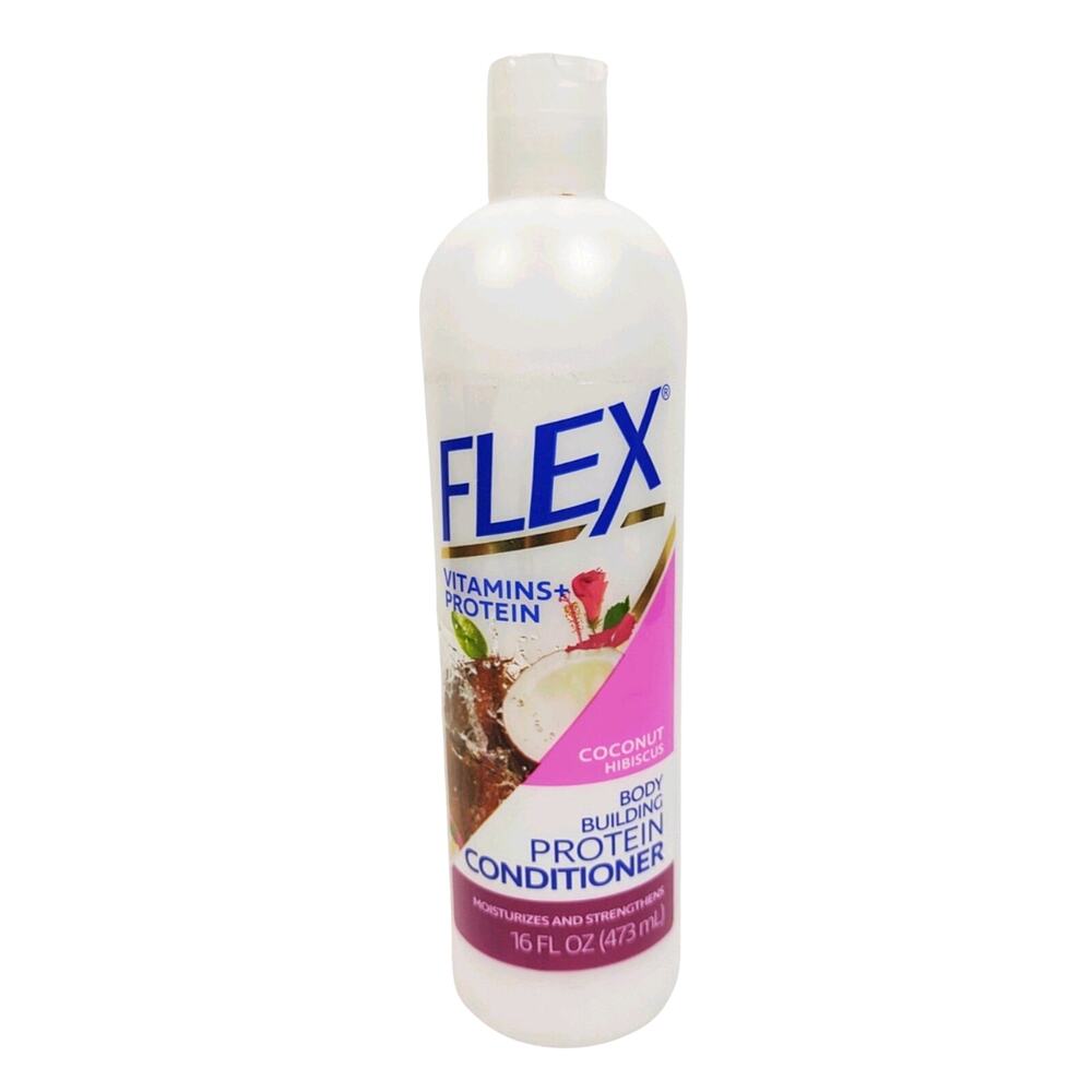 Flex Vitamins Protein Body Building Protein Conditioner Coconut Hibiscus 16fl oz